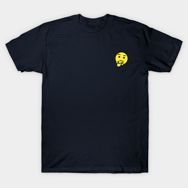 Thinking Emoji T-Shirt by Quotes2Wear